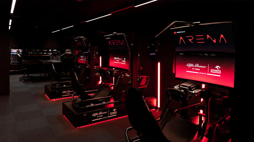 Alfa Romeo F1 Team ORLEN Esports Gets New Training Facility