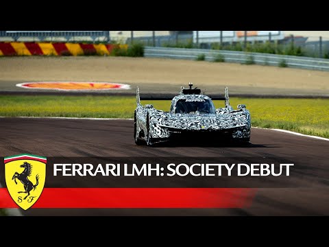 Ferrari LMH: society debut