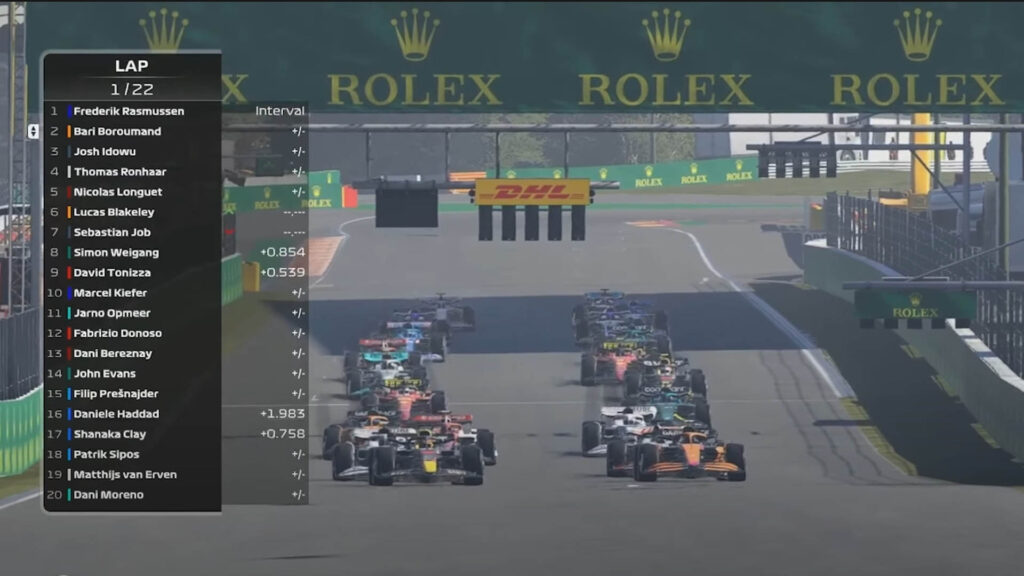 F1 Esports Series Pro 2022, Race 5, Spa