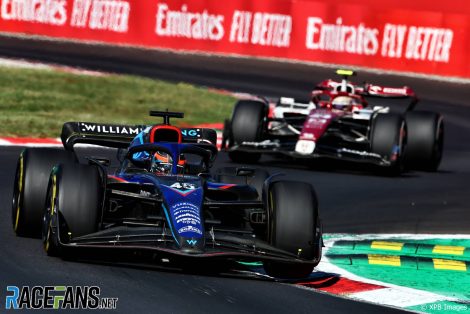 Nyck de Vries, Williams, Monza, 2022
