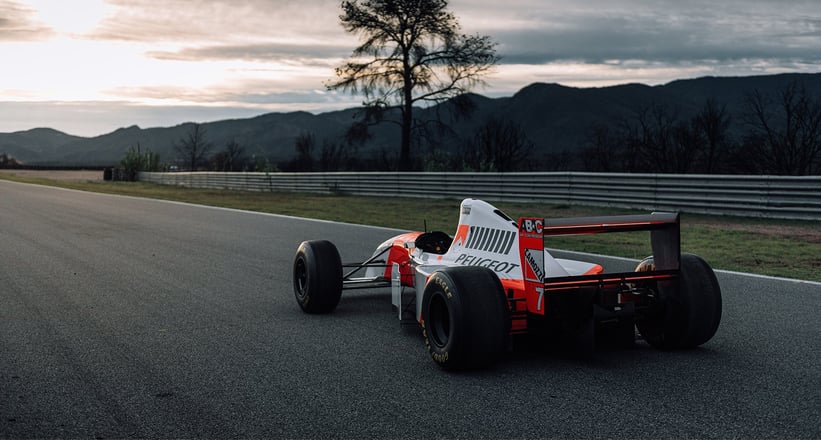 This Peugeot-powered McLaren is a smoking-hot symbol of F1’s golden era