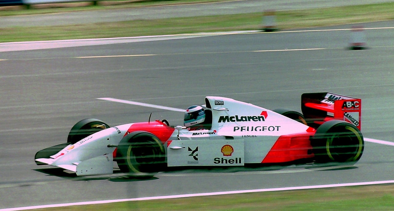 This Peugeot-powered McLaren is a smoking-hot symbol of F1’s golden era