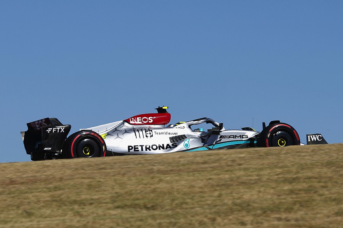 COTA bumps felt 'horrible' in Mercedes F1 car