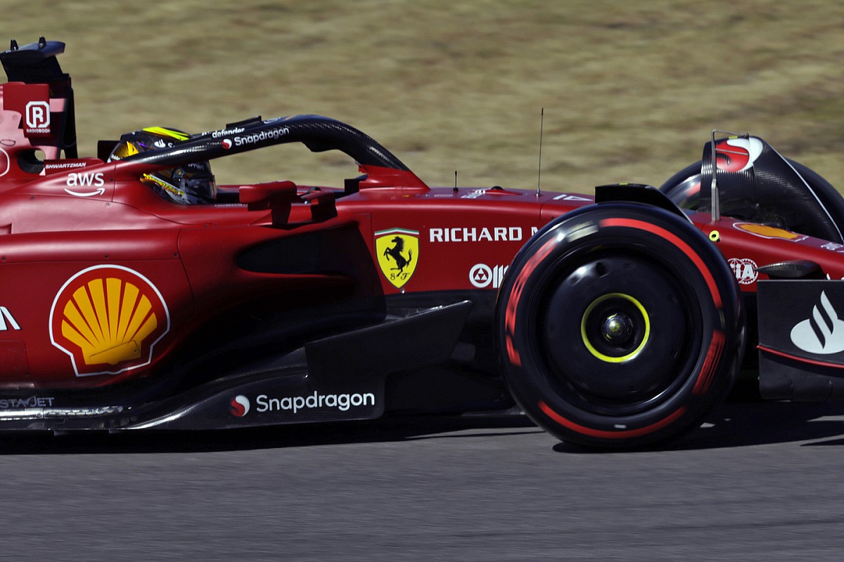 Ferrari's fastest in United States GP practice on Friday