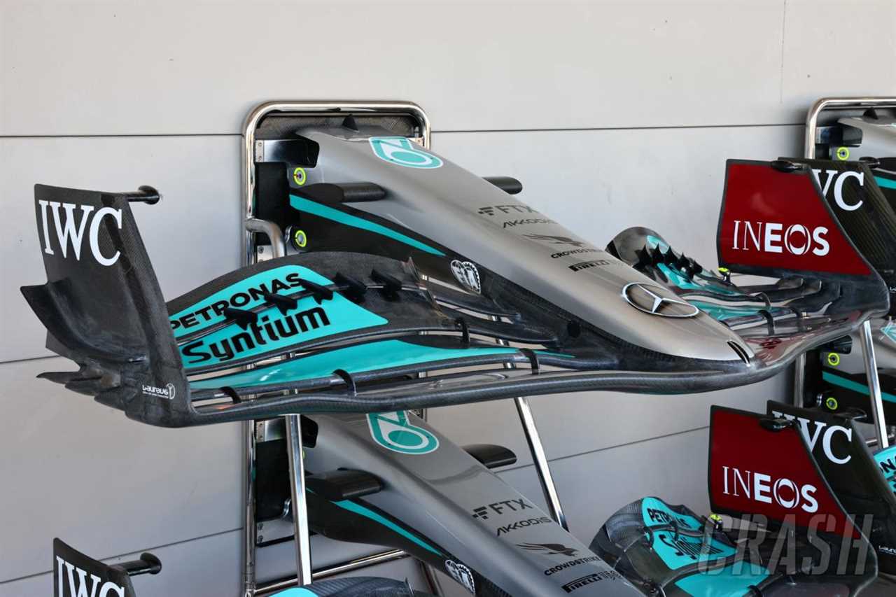 1st glimpse of Mercedes upgrade ahead of 'tests' for F1 2023