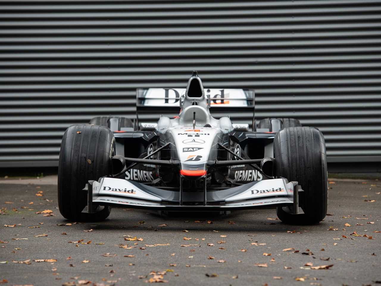 Rare ex-Coulthard and Hakkinen McLaren F1 car emerges in Germany