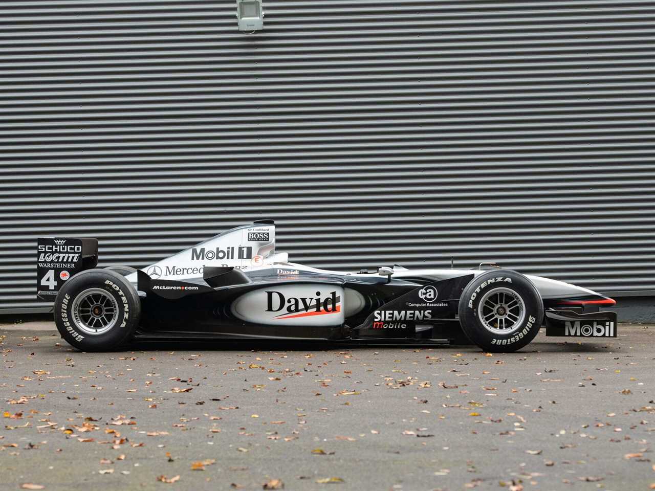 Rare ex-Coulthard and Hakkinen McLaren F1 car emerges in Germany