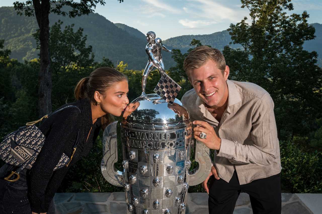 Marcus Ericsson ready for clay close-up Borg-Warner Trophy