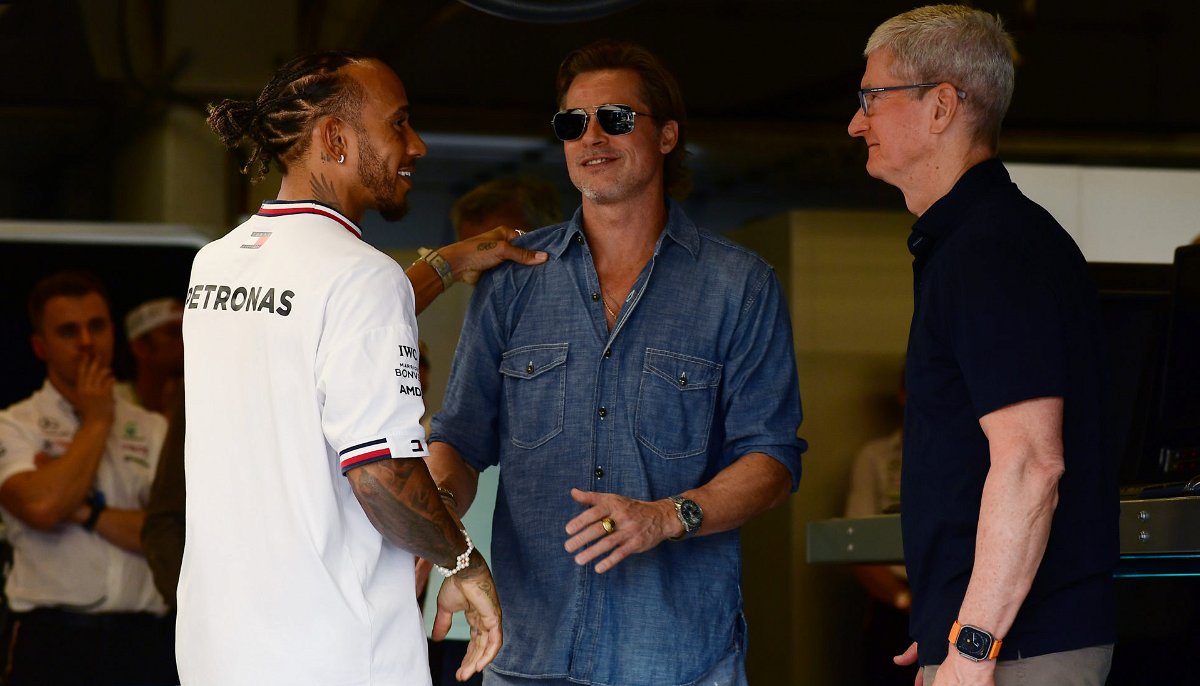 Brad Pitt Encounter at US GP Leaves F1 Titan Lewis Hamilton Star-Struck: “Oh Man, Its Been Such an Amazing Experience...”