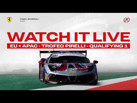 Ferrari Challenge Europe Trofeo Pirelli + APAC - Imola, Qualifying 1