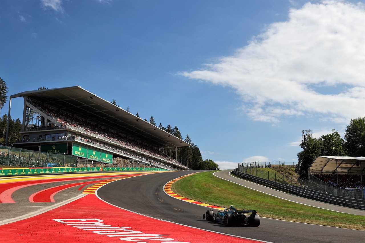 Motor Racing Formula One World Championship Belgian Grand Prix Race Day Spa Francorchamps, Belgium