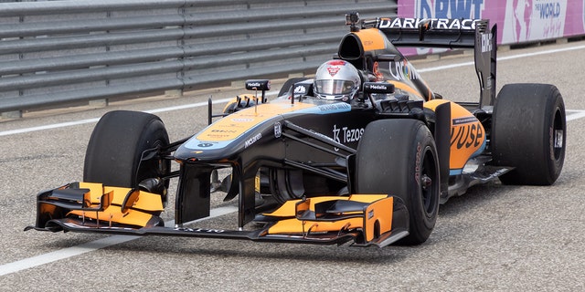 Andretti drove a modern McLaren F1 car at The Circuit of the Americas in Texas this year.