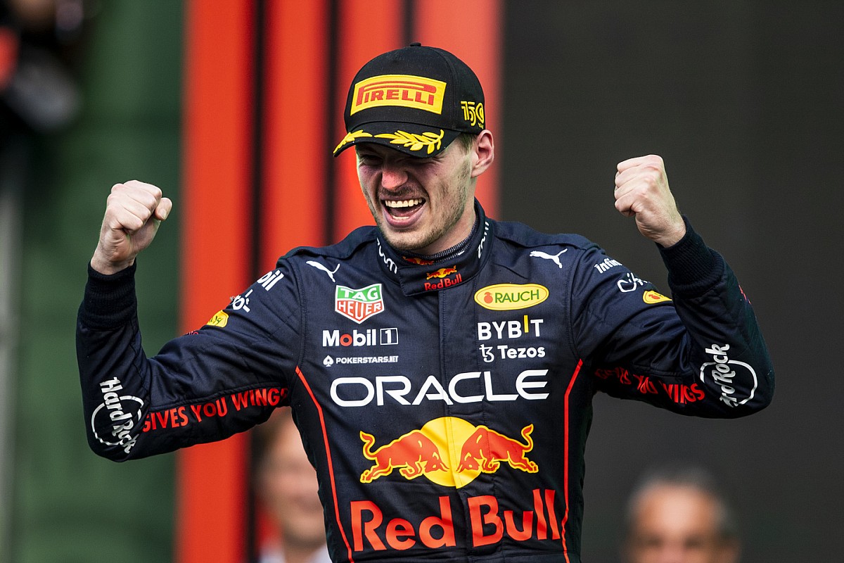 How does Verstappen's win record compare to Schumacher and Vettel's seasons?