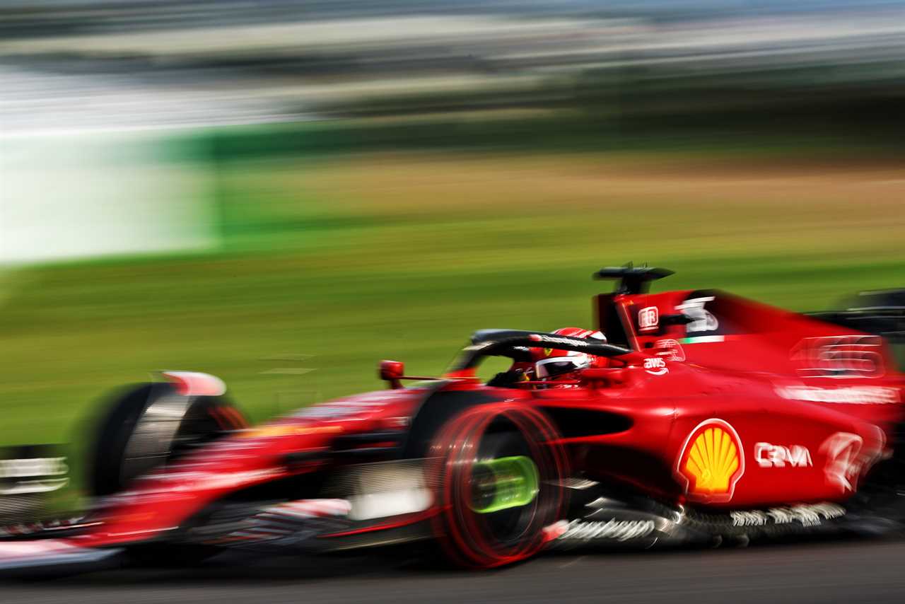 Motor Racing Formula One World Championship Japanese Grand Prix Qualifying Day Suzuka, Japan