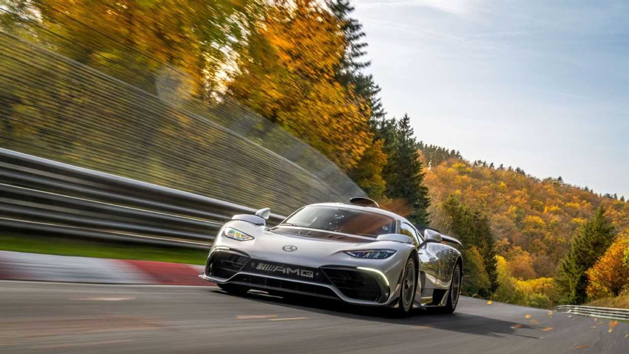 F1-powered Mercedes-AMG One sets new Nurburgring lap record