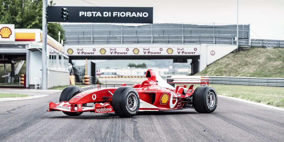 V-10 Schumacher Ferrari F1 Car Just Sold For $14.9 Million