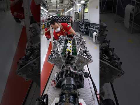 POV: you’re building a V12. #Ferrari