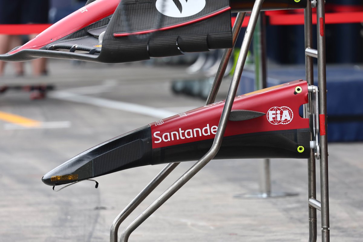 Ferrari F1-75 nose detail