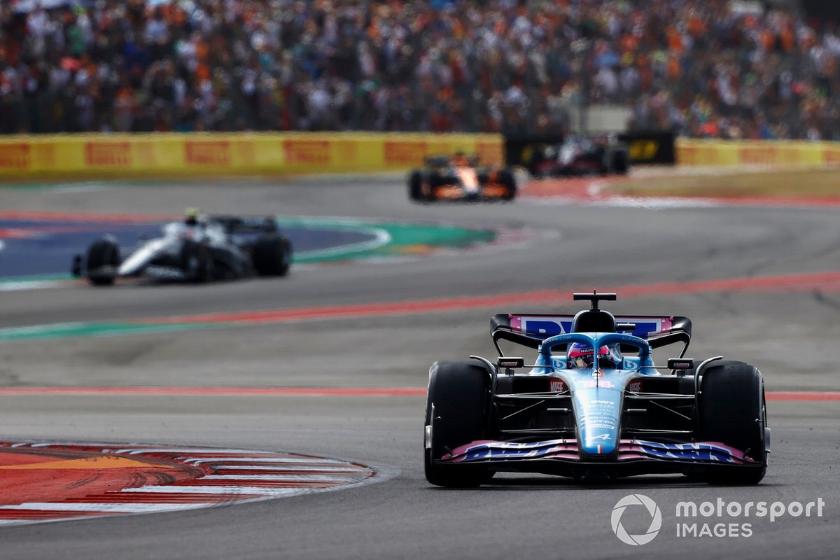 Questions were asked about why Alonso was allowed to continue with a damaged car
