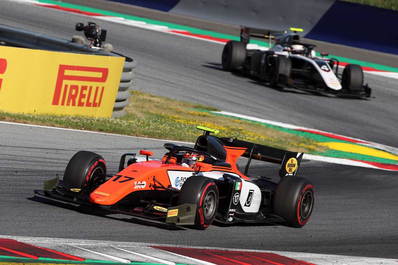 Motor Racing Fia Formula 2 Championship Saturday Spielberg, Austria