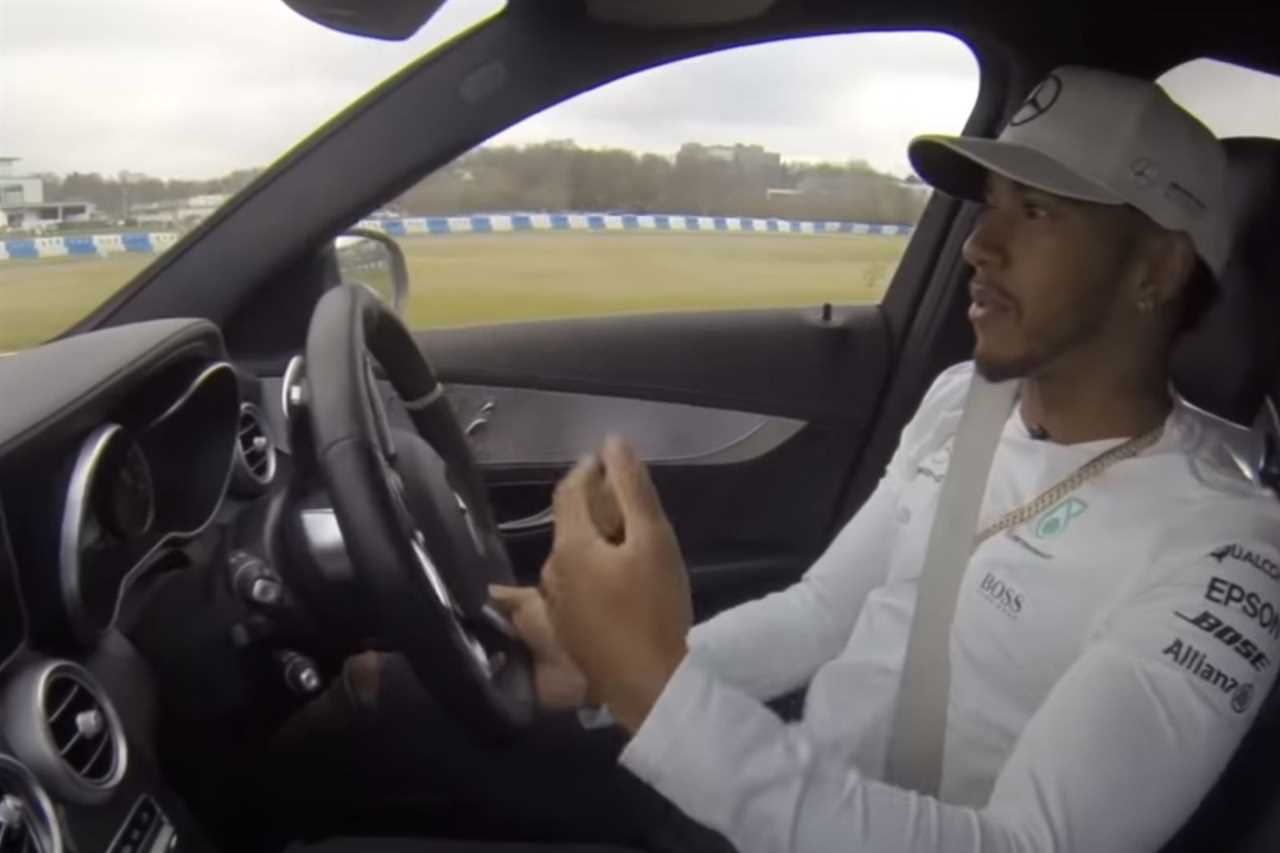 Lewis Hamilton reveals he rarely drives on normal roads outside of F1 track as Mercedes star 'finds it more stressful'