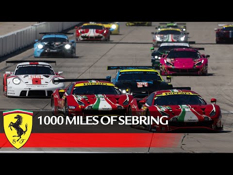 Ferrari Competizioni GT | WEC - 1000 Miles of Sebring, Ferraris just short of podium