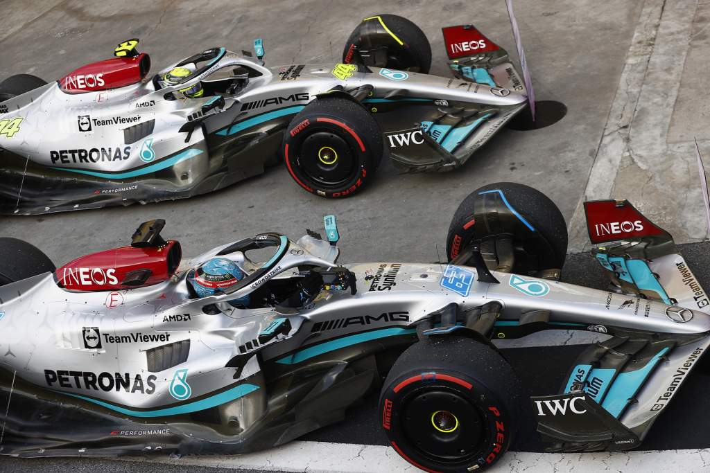 Mercedes' 2022 F1 'onion peeling' worth over a second