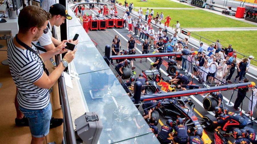 Revenue rolls in as F1 ups its hospitality game
