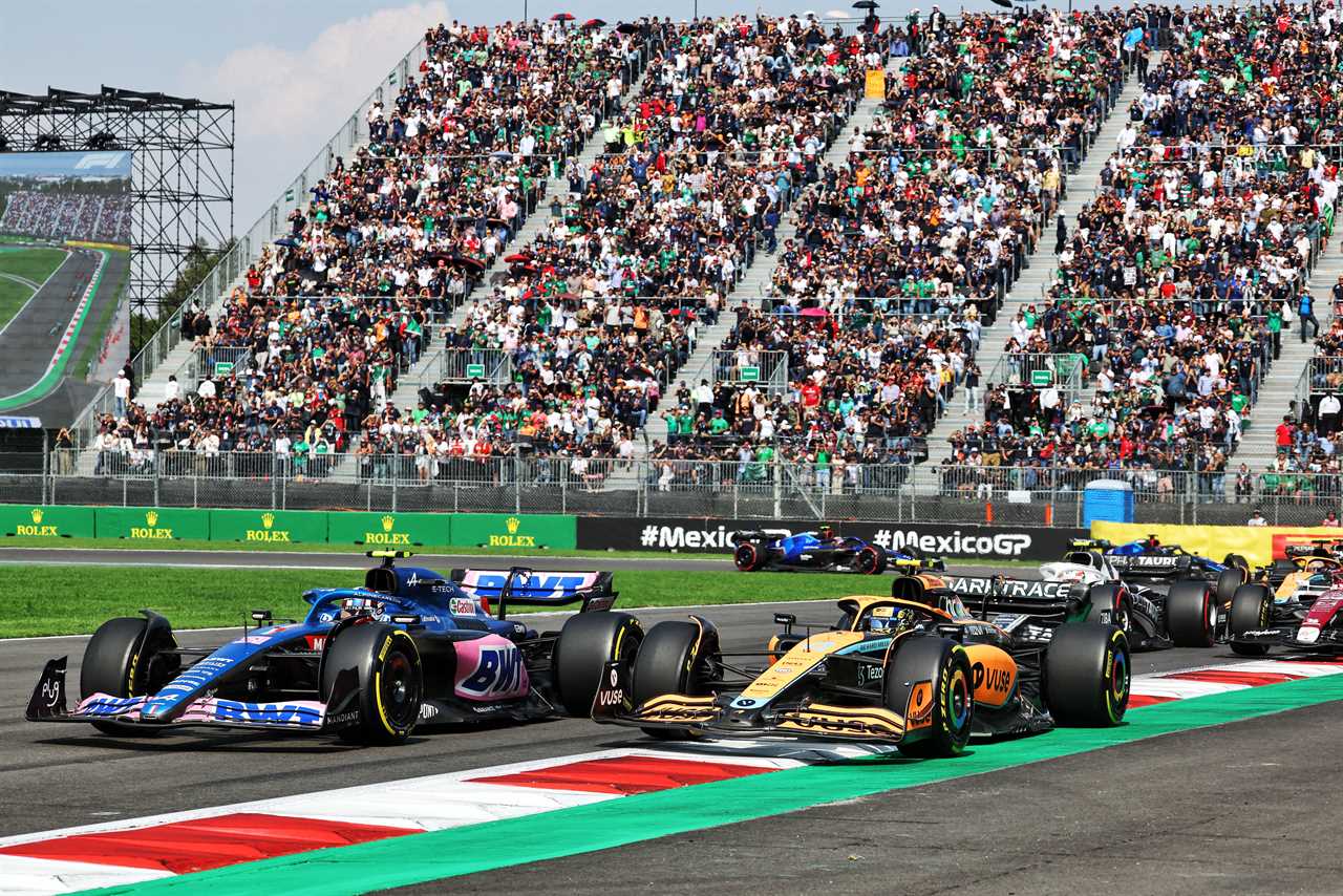 Motor Racing Formula One World Championship Mexican Grand Prix Race Day Mexico City, Mexico