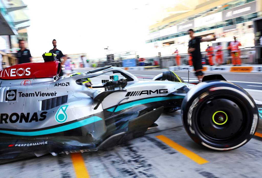 Mercedes 1-2 in first Abu Dhabi F1 practice, scare for Sargeant