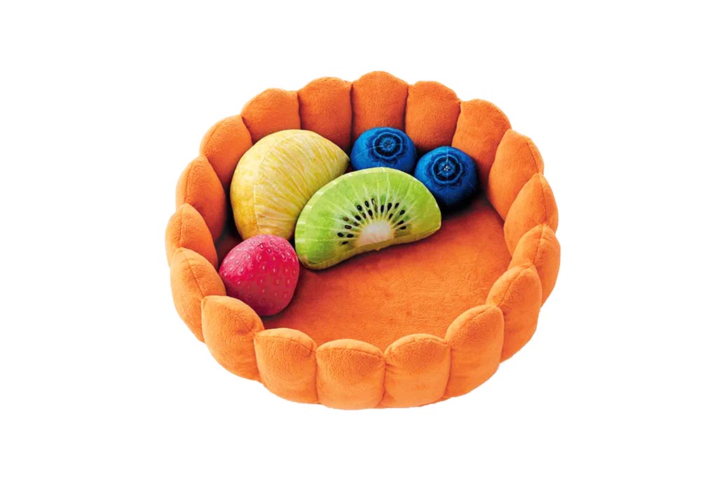 Photo of A Pet Bed That Looks Like A Fruit Tart