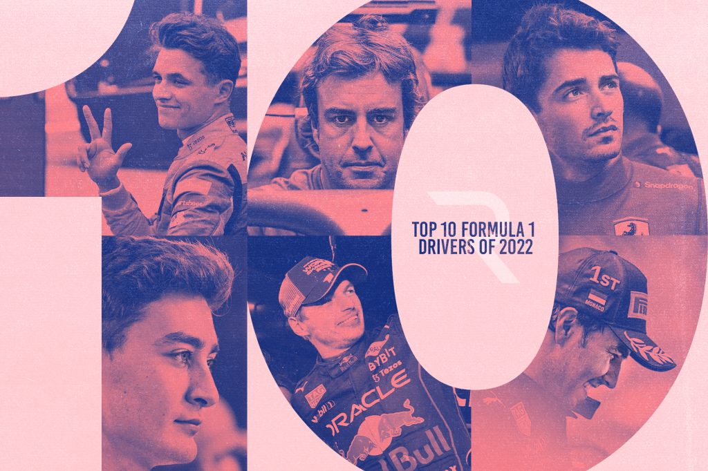 The top 10 drivers of the 2022 Formula 1 season