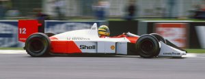 Ayrton Senna in the legendary McLaren MP4/4 from 1988 (Image Credit: McLaren Racing)