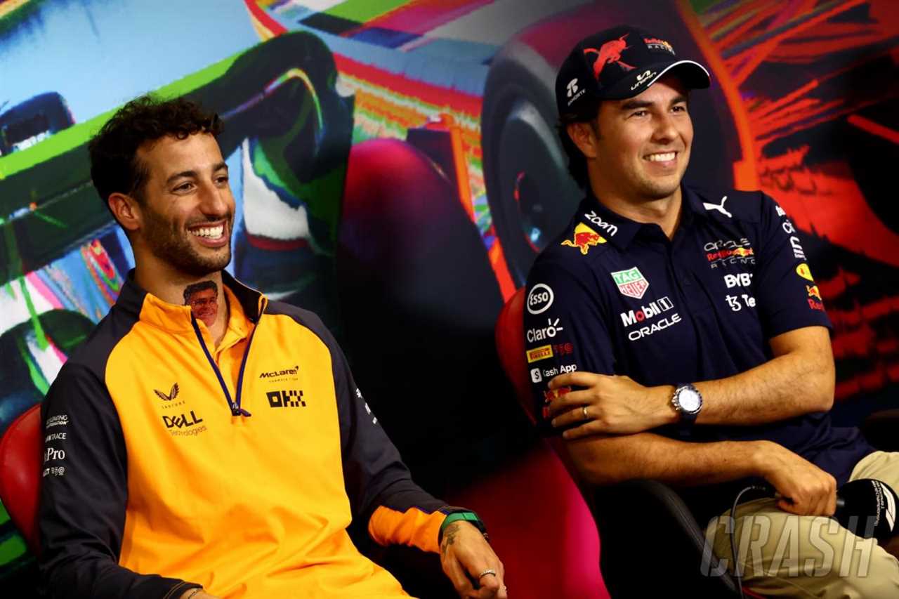 Ricciardo won't replace Perez in a full-time Red Bull F1 seat