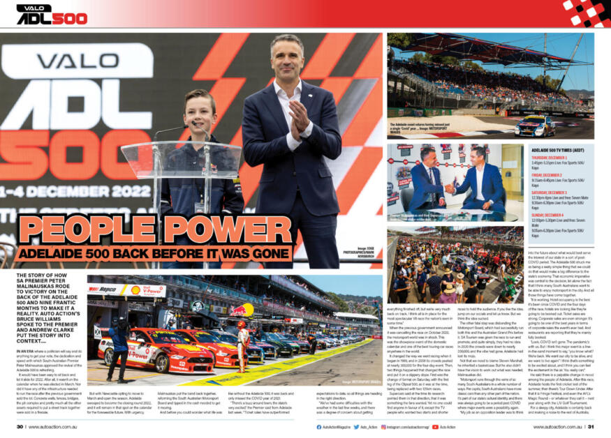 THE LATEST ISSUE OF AUTO ACTION IS OUT NOW