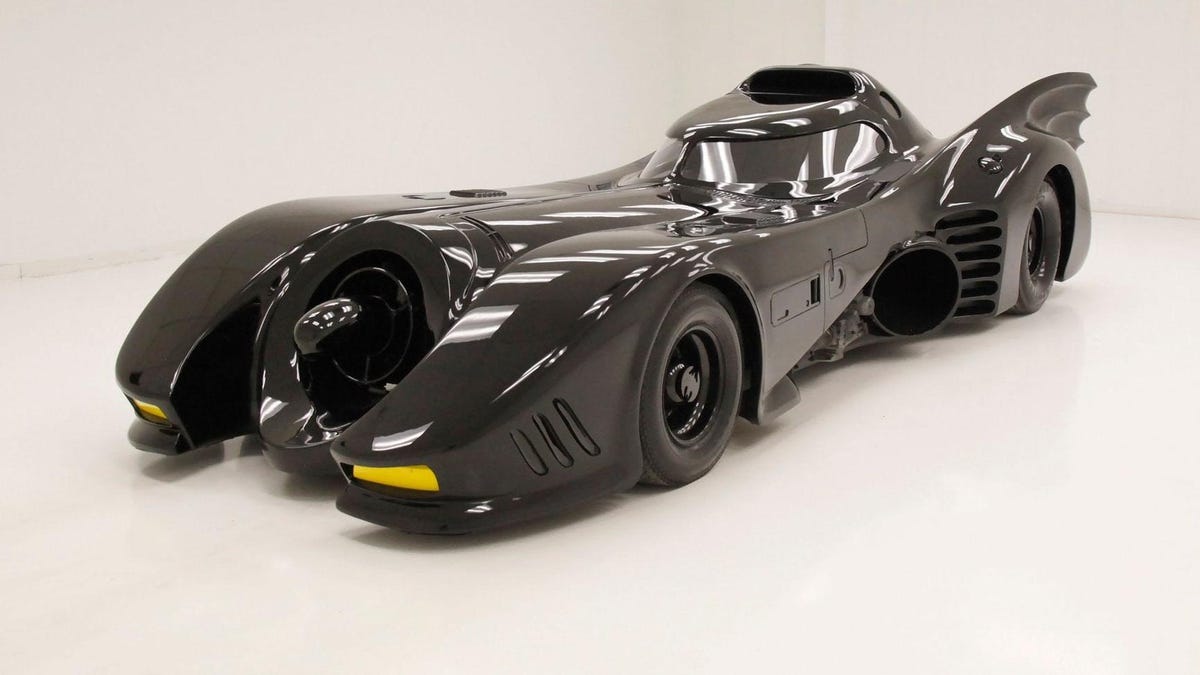 You Can Buy the Tim Burton Batmobile for $1.5 Million
