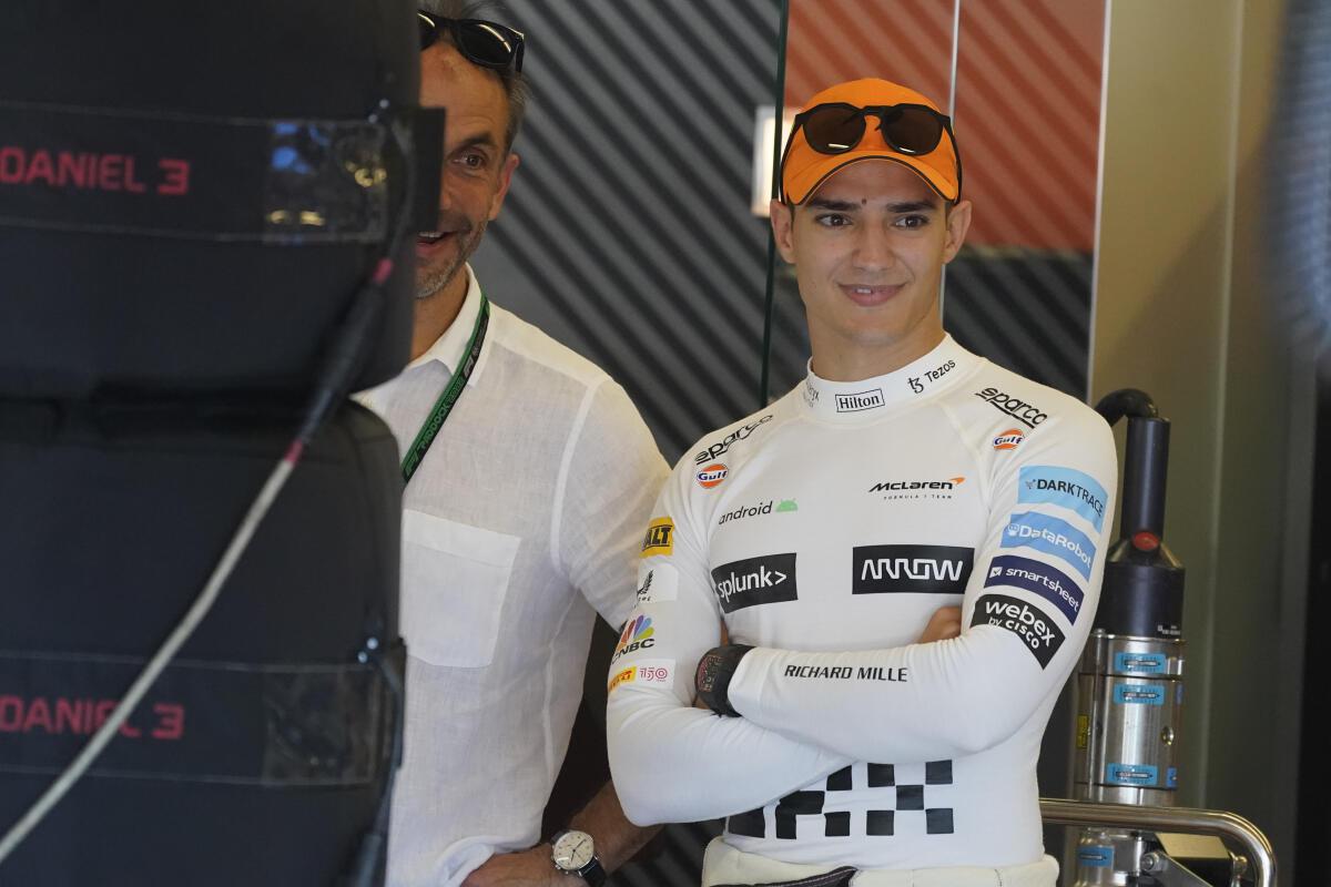 McLaren names Alex Palou reserve driver for F1 team