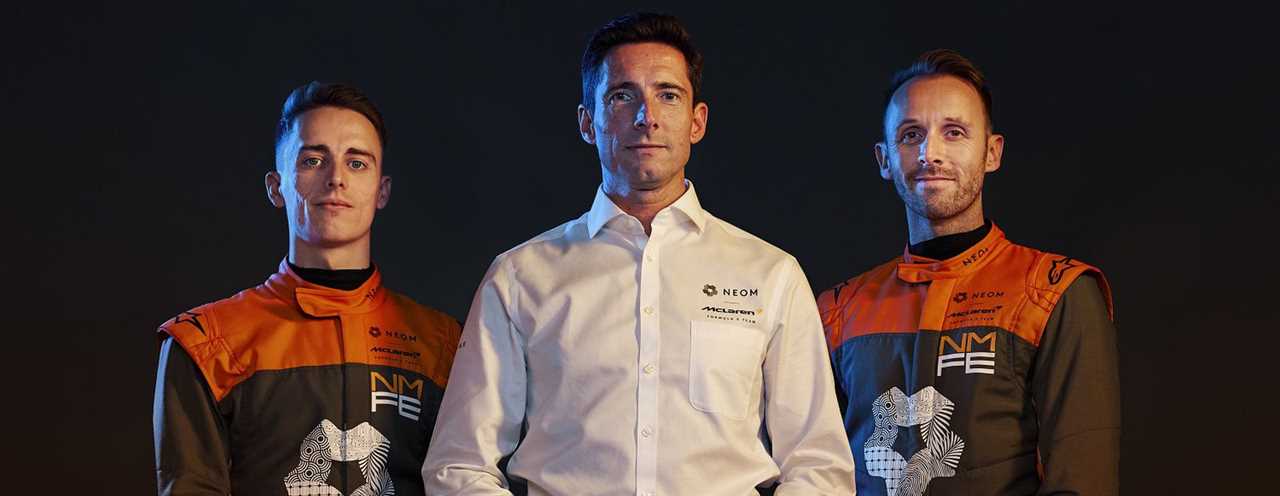 NEOM McLaren Formula E team announces its full Season 9 driver line-up