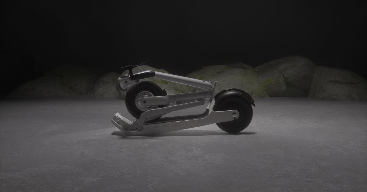 McLaren F1-inspired e-scooter folds faster than a pocket tool