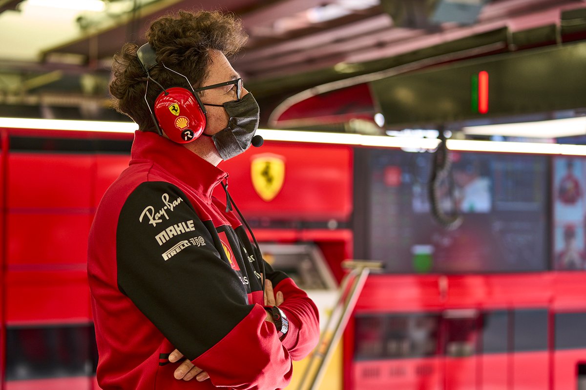 Mattia Binotto, Team Principal, Ferrari