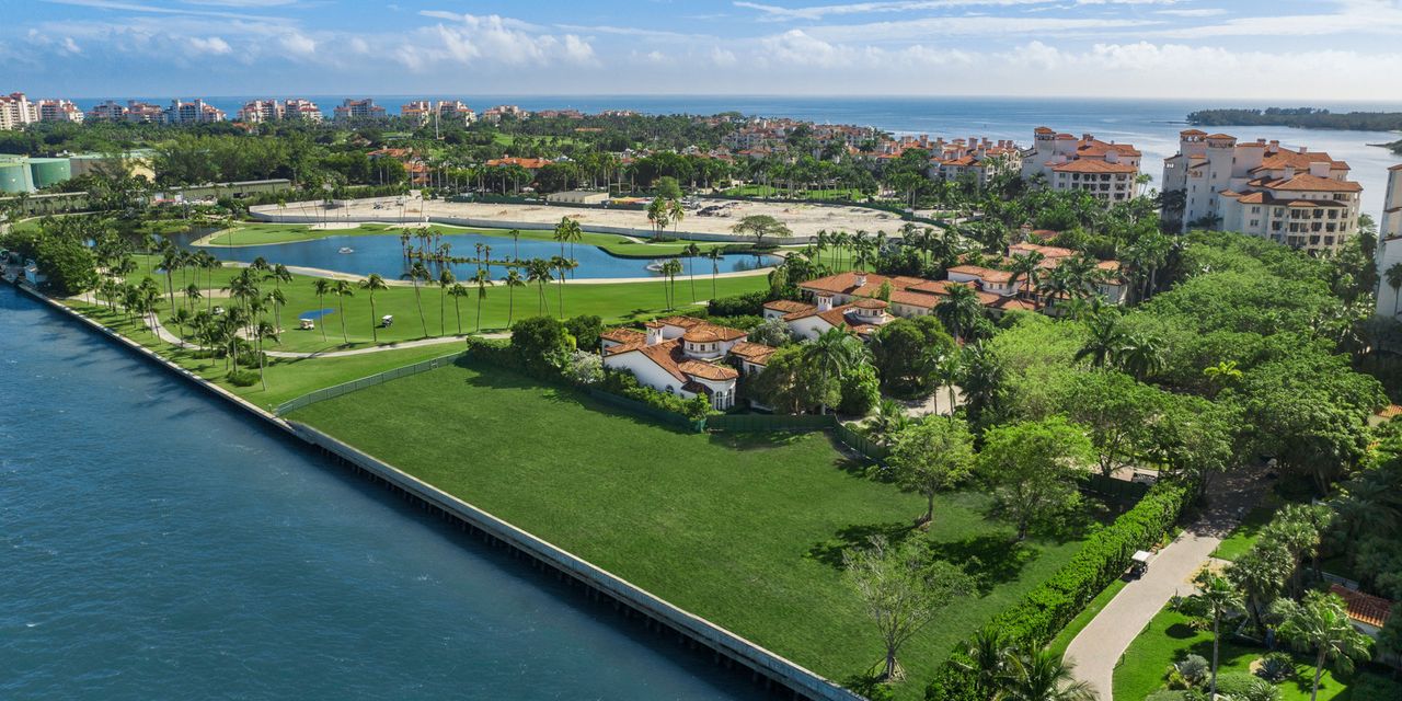 The Most Expensive Listing on Fisher Island, Florida, Is a $55 Million Unbuilt Homesite