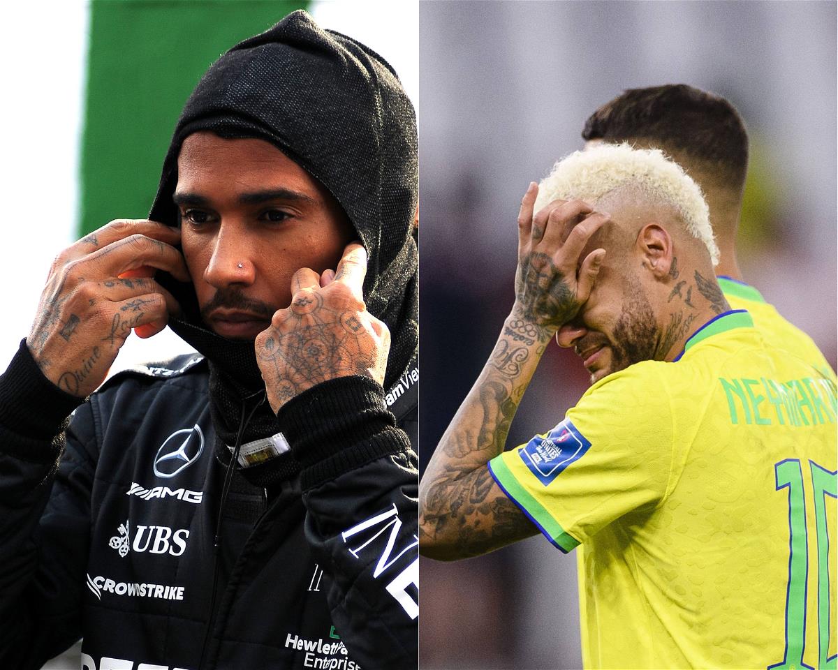 Lewis Hamilton Joins Millions in Mourning Crushing Brazilian FIFA Defeat, With a Message to Weeping Neymar