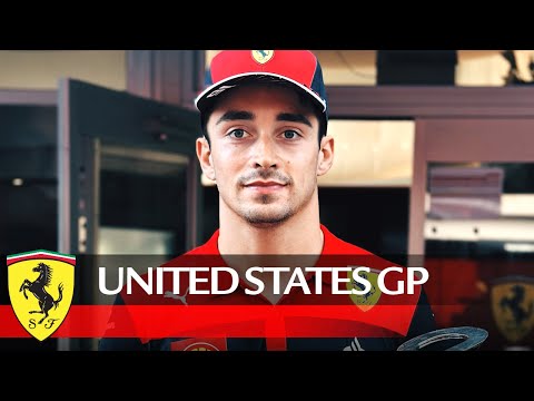 Charles' message after the United States GP