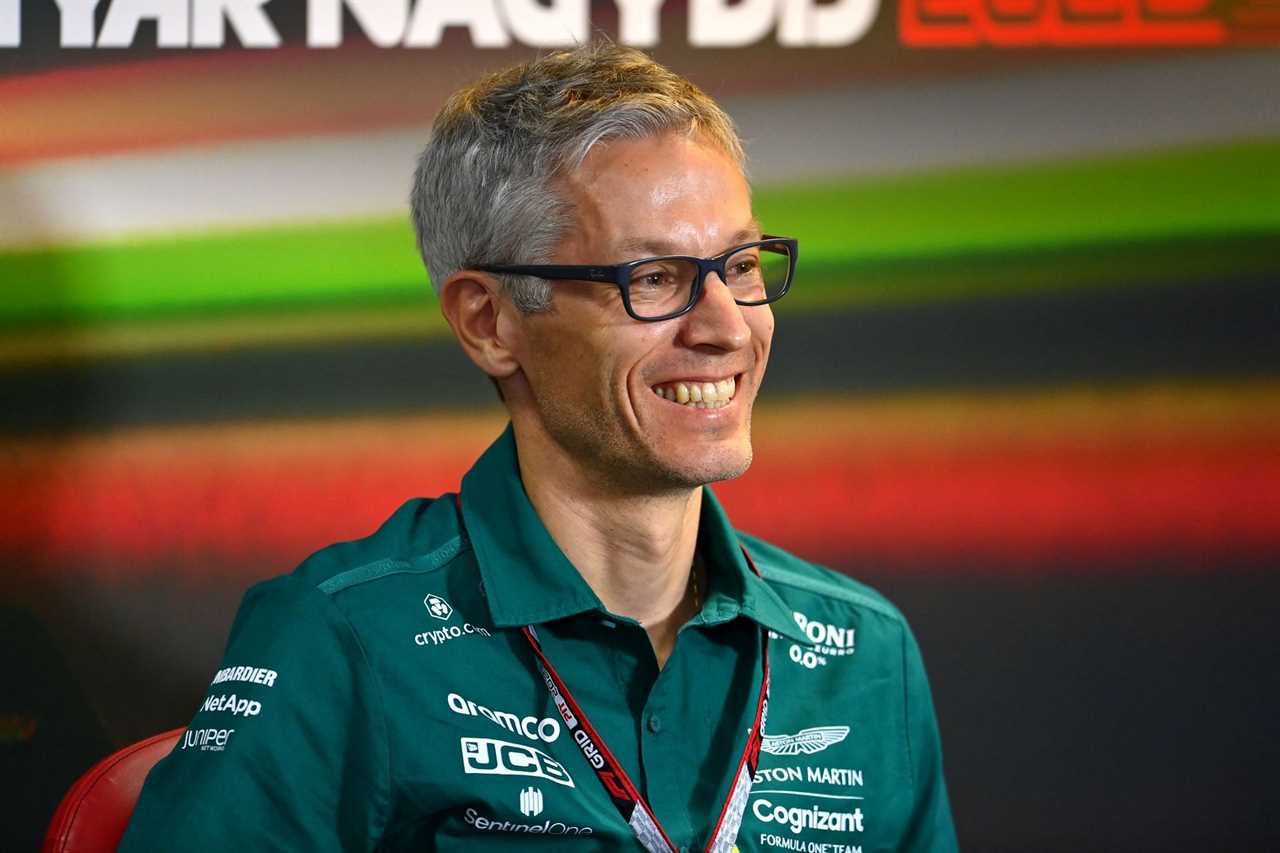 Mike Krack, Aston Martin F1 team principal, attends a press conference before final practice ahead of the F1 Grand Prix of Hungary at Hungaroring on July 30, 2022, in Budapest, Hungary. (Photo by Dan Mullan/Getty Images)