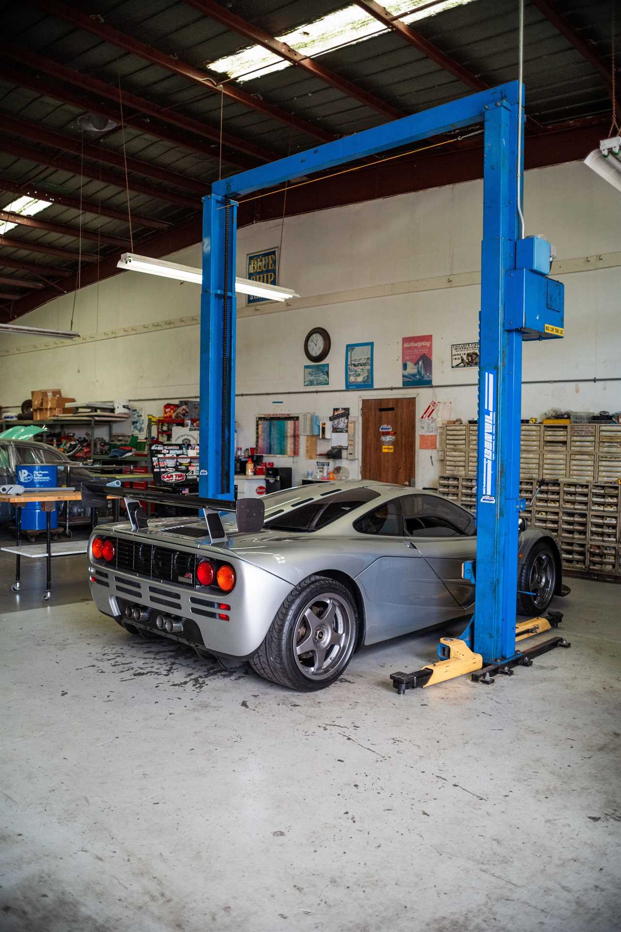 1998 mclaren f1 inspection