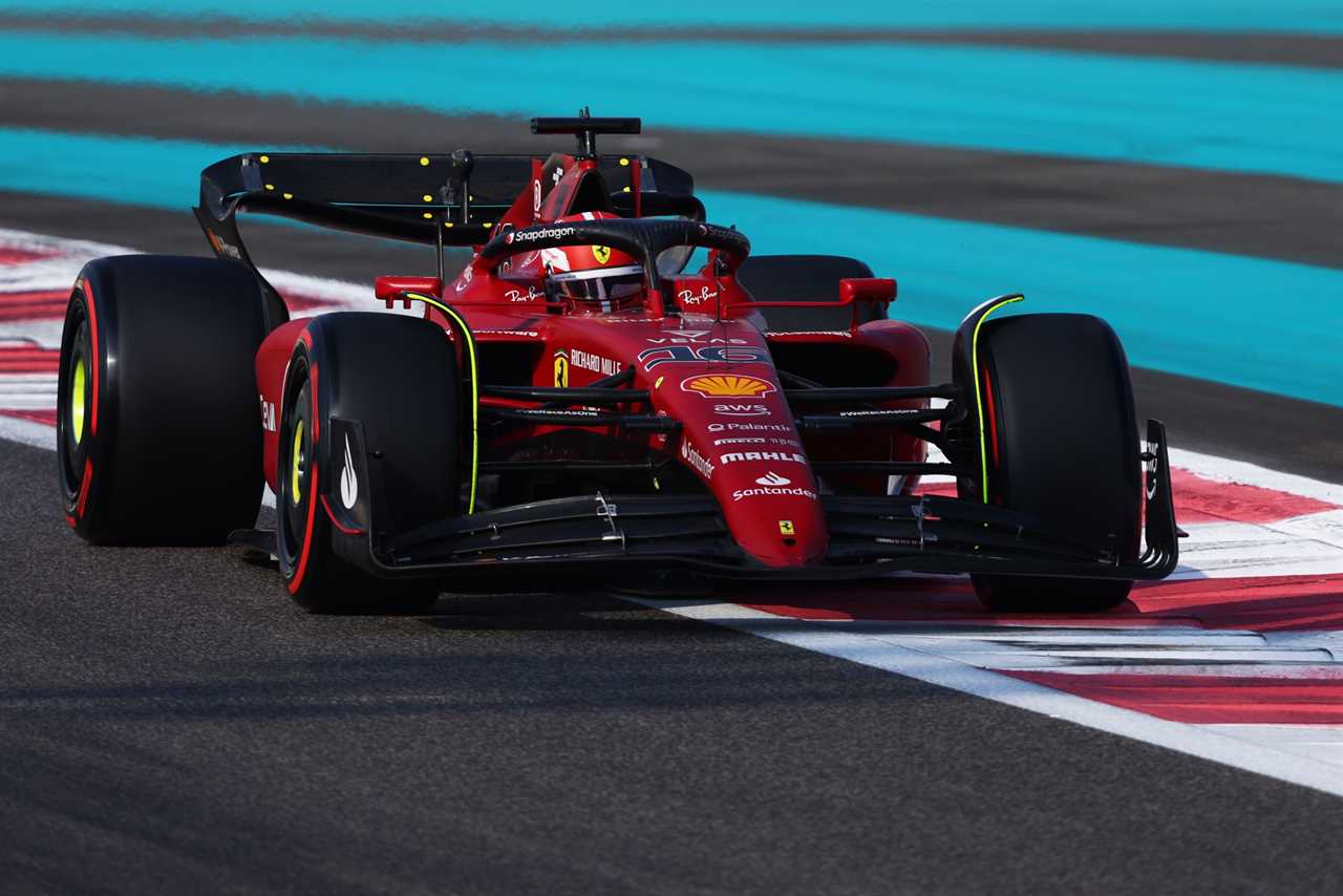 formula 1 testing in abu dhabi day one