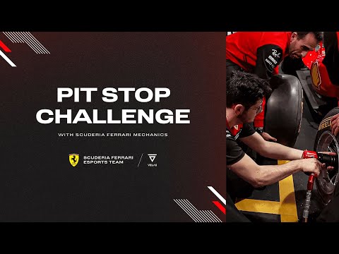 Pit Stop Challenge with Scuderia Ferrari Mechanics