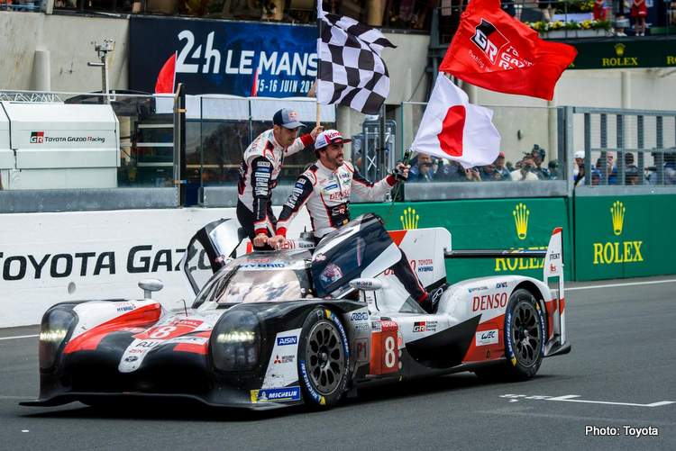 2019 le mans winners alonso buemi nakajima