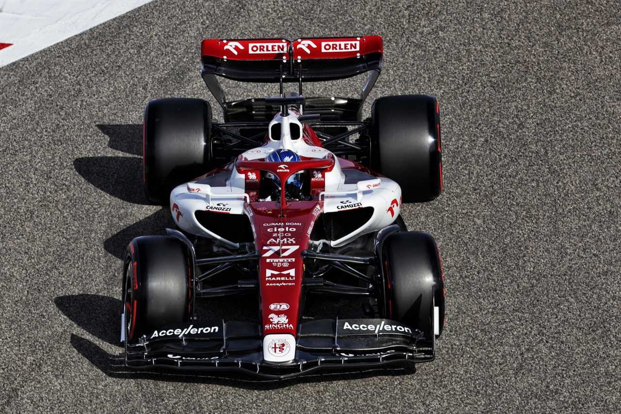 Valtteri Botta's Alfa Romeo F1