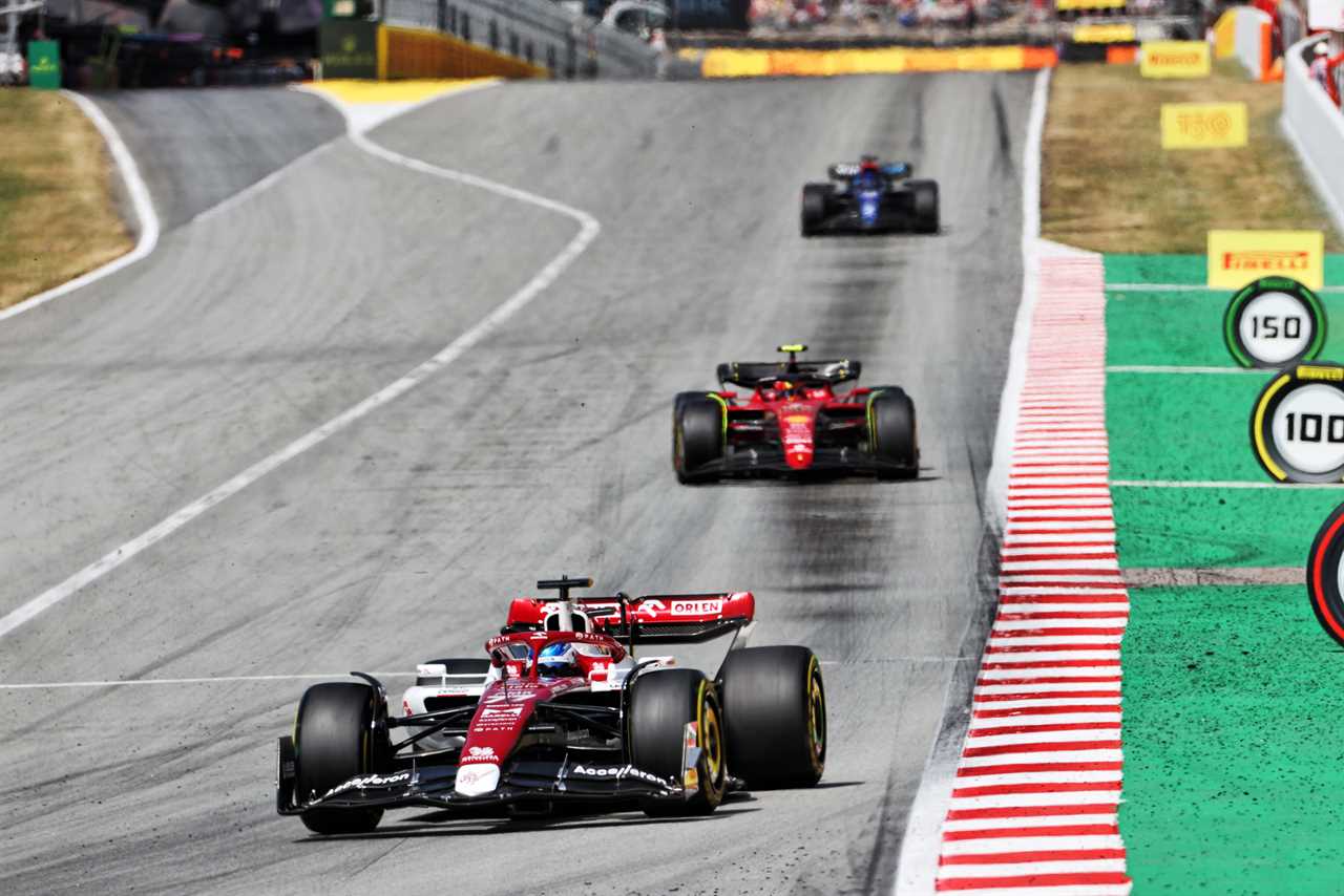 Valtteri Botta's Alfa Romeo F1 Spanish GP